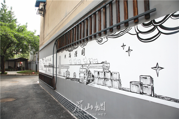 工務段小區文化墻。.JPG