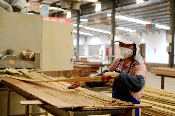 “竹鋼”企業生產忙。
