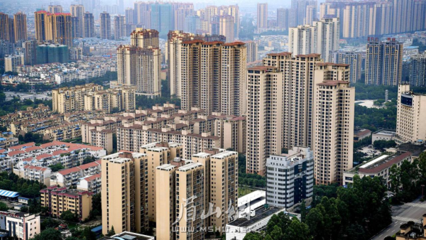 住宅小區成為居民居住生活的基本單元。記者 杜艷 攝