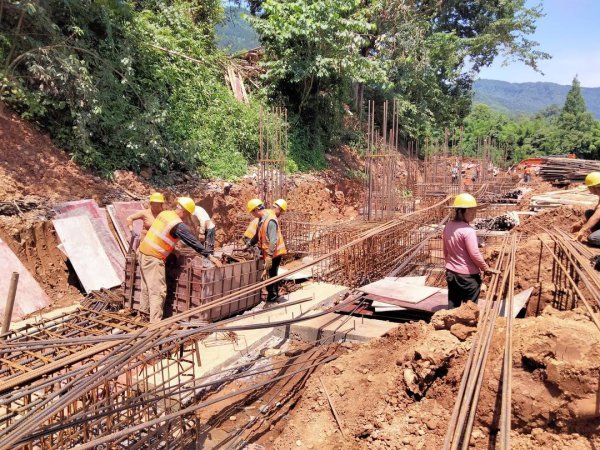  項目建設現場。