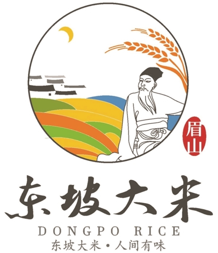 “東坡大米”商標(biāo)。